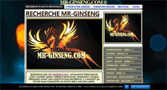 Desktop Screenshot of mr-ginseng.com